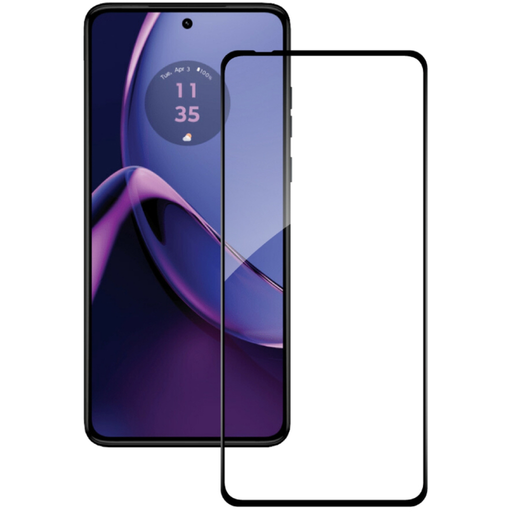 Скло захисне ACCLAB Full Glue Moto G84 Black (1283126582332) - фото 2 Скло захисне ACCLAB Full Glue Moto G84 Black (1283126582332) - фото 2