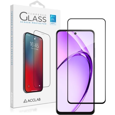 Скло захисне ACCLAB Full Glue Oppo A3 5G Black (1283126598876) - фото 1