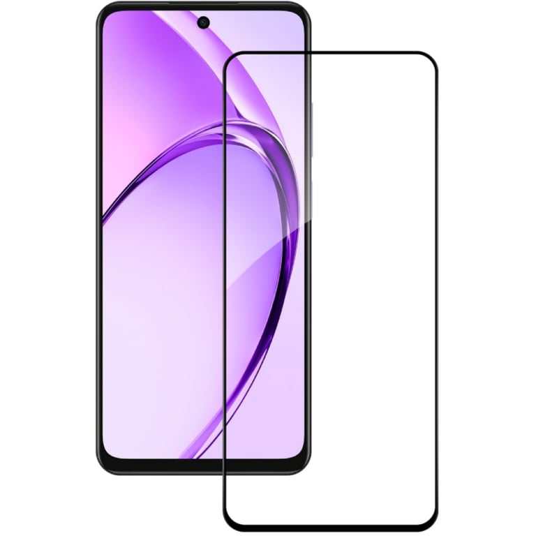 Скло захисне ACCLAB Full Glue Oppo A3 5G Black (1283126598876) - фото 2