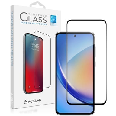 Скло захисне ACCLAB Full Glue Samsung A35 Black (1283126588778) - фото 1