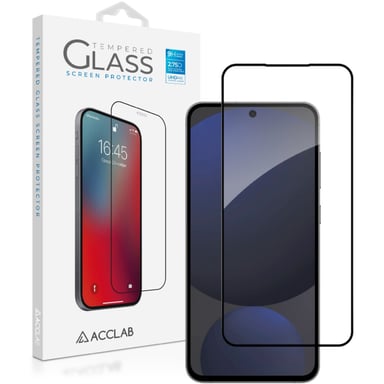 Скло захисне ACCLAB Full Glue Samsung S24FE Black (1283126594830) - фото 1