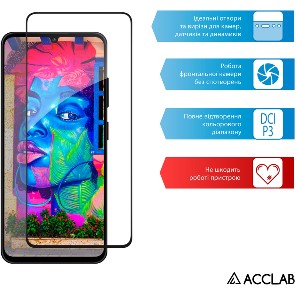 Скло захисне ACCLAB Full Glue Xiaomi 14T Black (1283126603402) - фото 5 Скло захисне ACCLAB Full Glue Xiaomi 14T Black (1283126603402) - фото 5