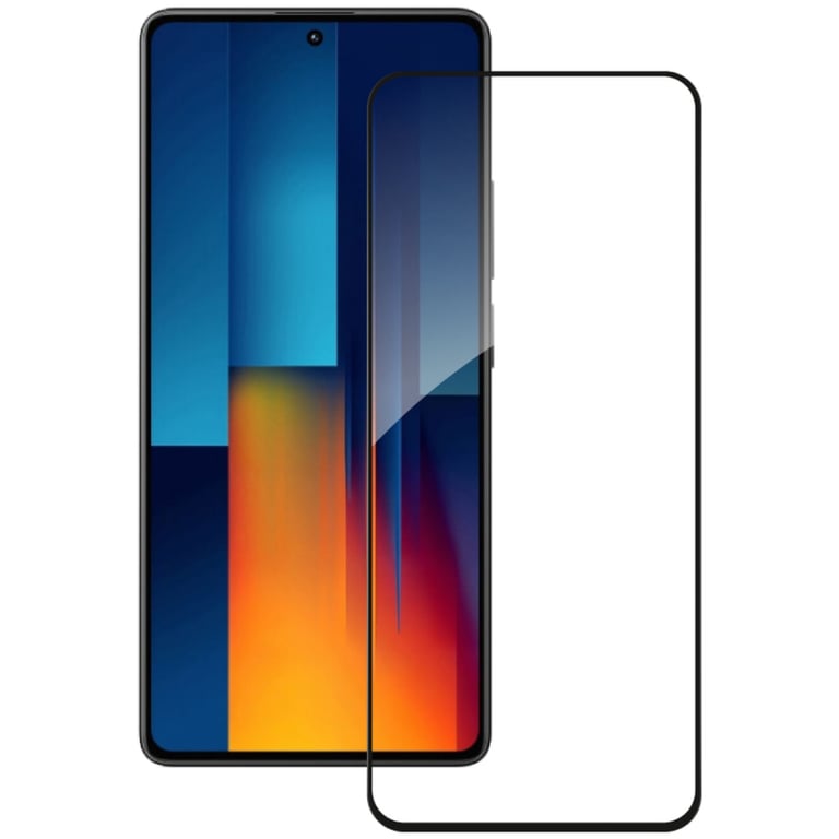Скло захисне ACCLAB Full Glue Xiaomi Poco M6 Pro Black (1283126589775) - фото 2