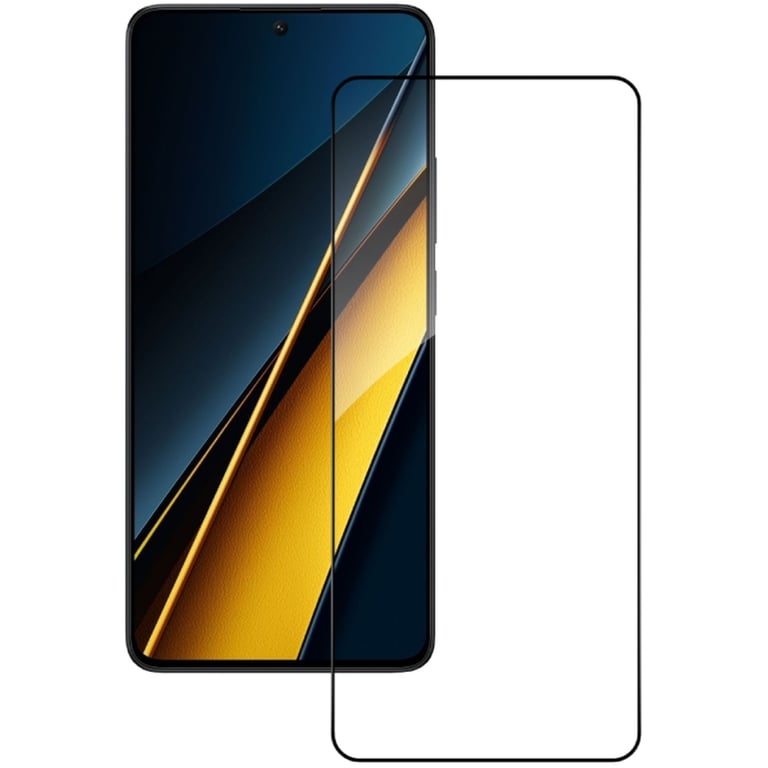 Скло захисне ACCLAB Full Glue Xiaomi Poco X6 Pro Black (1283126588679) - фото 2