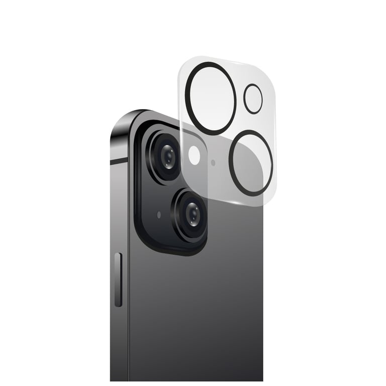 Скло захисне Intaleo Camera Lens Apple Iphone 14/14 Plus Black (1283126576843) - фото 2