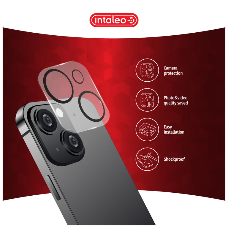 Скло захисне Intaleo Camera Lens Apple Iphone 14/14 Plus Black (1283126576843) - фото 3