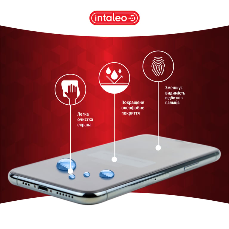 Скло захисне Intaleo Full Glue Apple iPhone 16 Pro Max Black (1283126593819) - фото 6