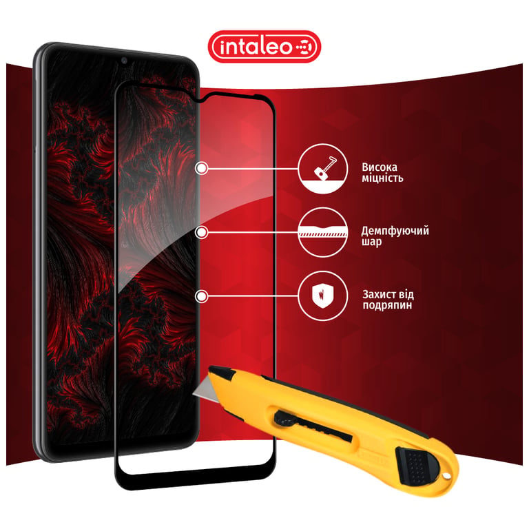 Скло захисне Intaleo Full Glue Samsung A32 5G Black (1283126541742) - фото 5