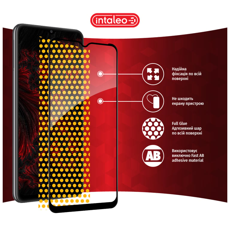 Скло захисне Intaleo Full Glue Samsung A32 5G Black (1283126541742) - фото 7