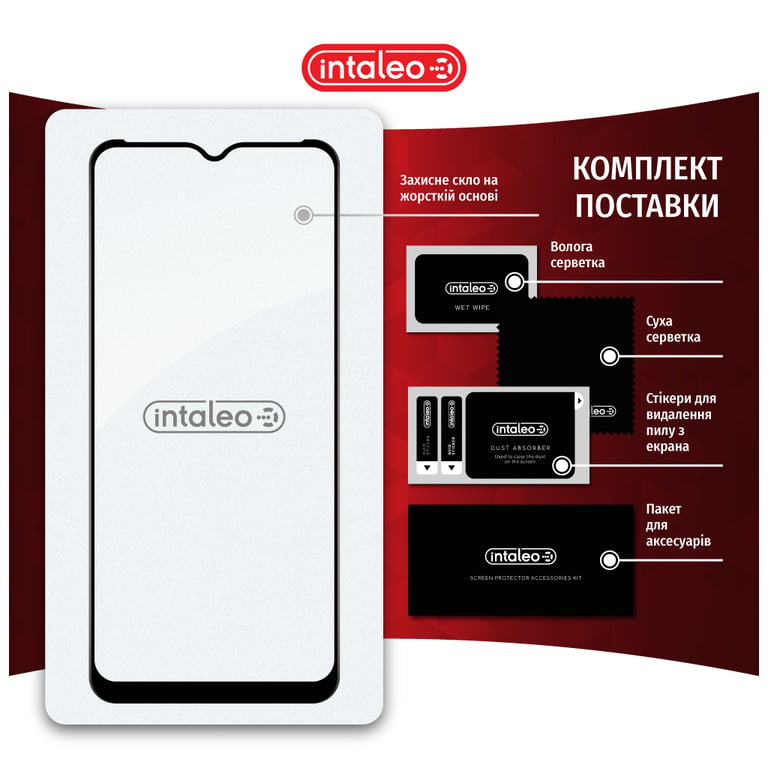 Скло захисне Intaleo Full Glue Samsung A32 5G Black (1283126541742) - фото 8