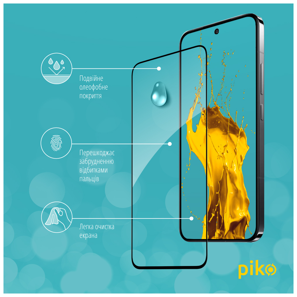 Скло захисне Piko Full Glue Xiaomi 14 Black (1283126591242) - фото 4 Скло захисне Piko Full Glue Xiaomi 14 Black (1283126591242) - фото 4