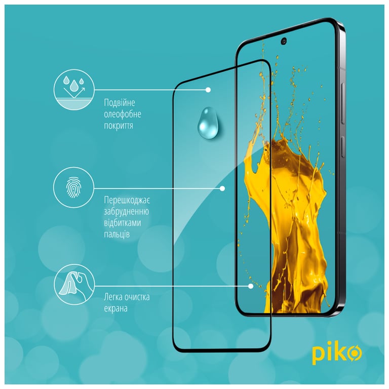 Скло захисне Piko Full Glue Xiaomi 14 Black (1283126591242) - фото 4