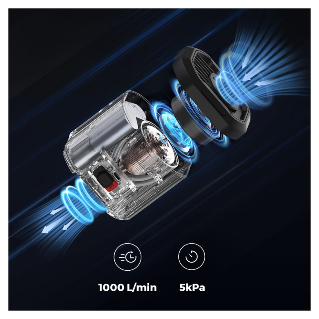 Насос для надувних меблів Flextail Evo Pump 3, 1000 л/хв, чорний (EP3G1300-BK-i) - фото 4 Насос для надувних меблів Flextail Evo Pump 3, 1000 л/хв, чорний (EP3G1300-BK-i) - фото 4