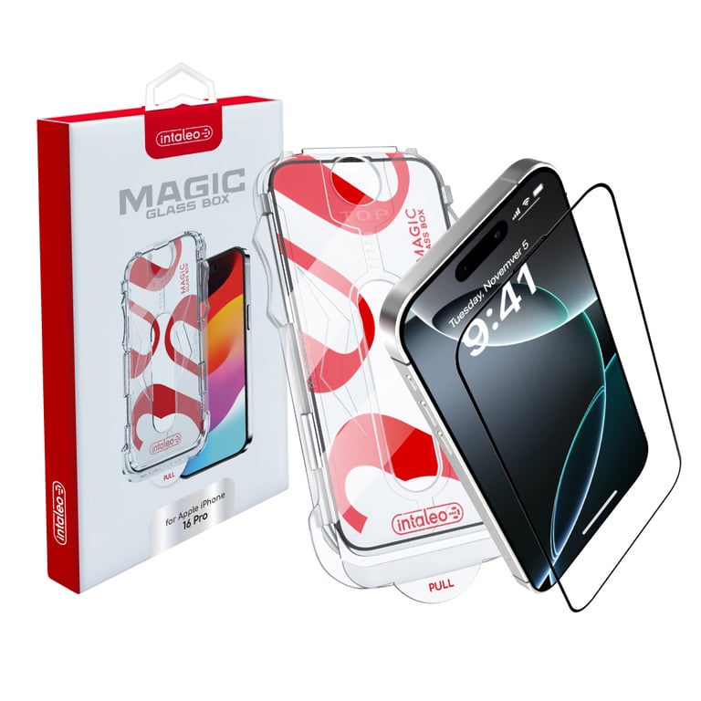 Скло захисне Intaleo MagicBox Apple iPhone 16 PRO (4820266742911) - фото 1
