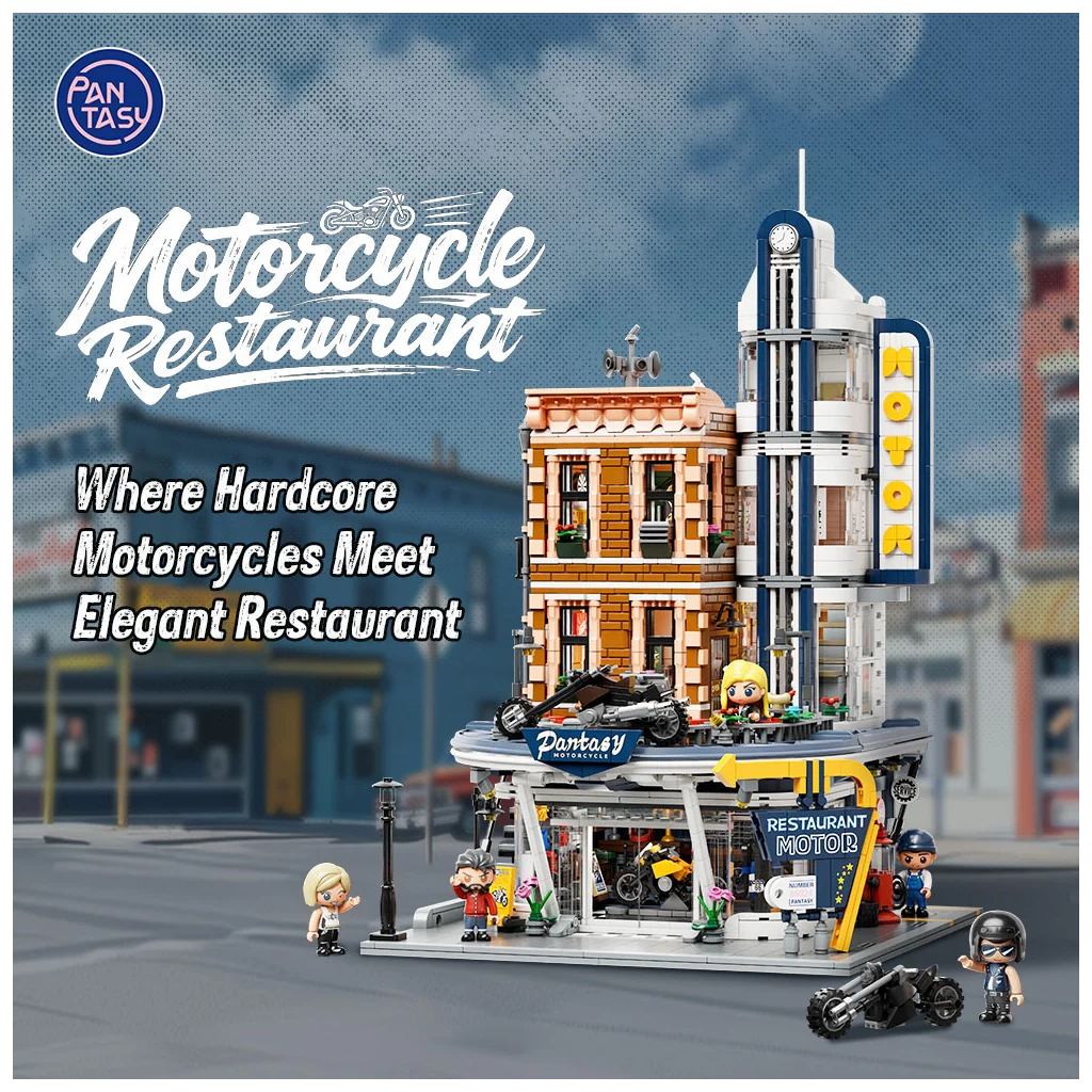 Конструктор Pantasy Original Моторесторан (85024) - фото 2 Конструктор Pantasy Original Моторесторан (85024) - фото 2
