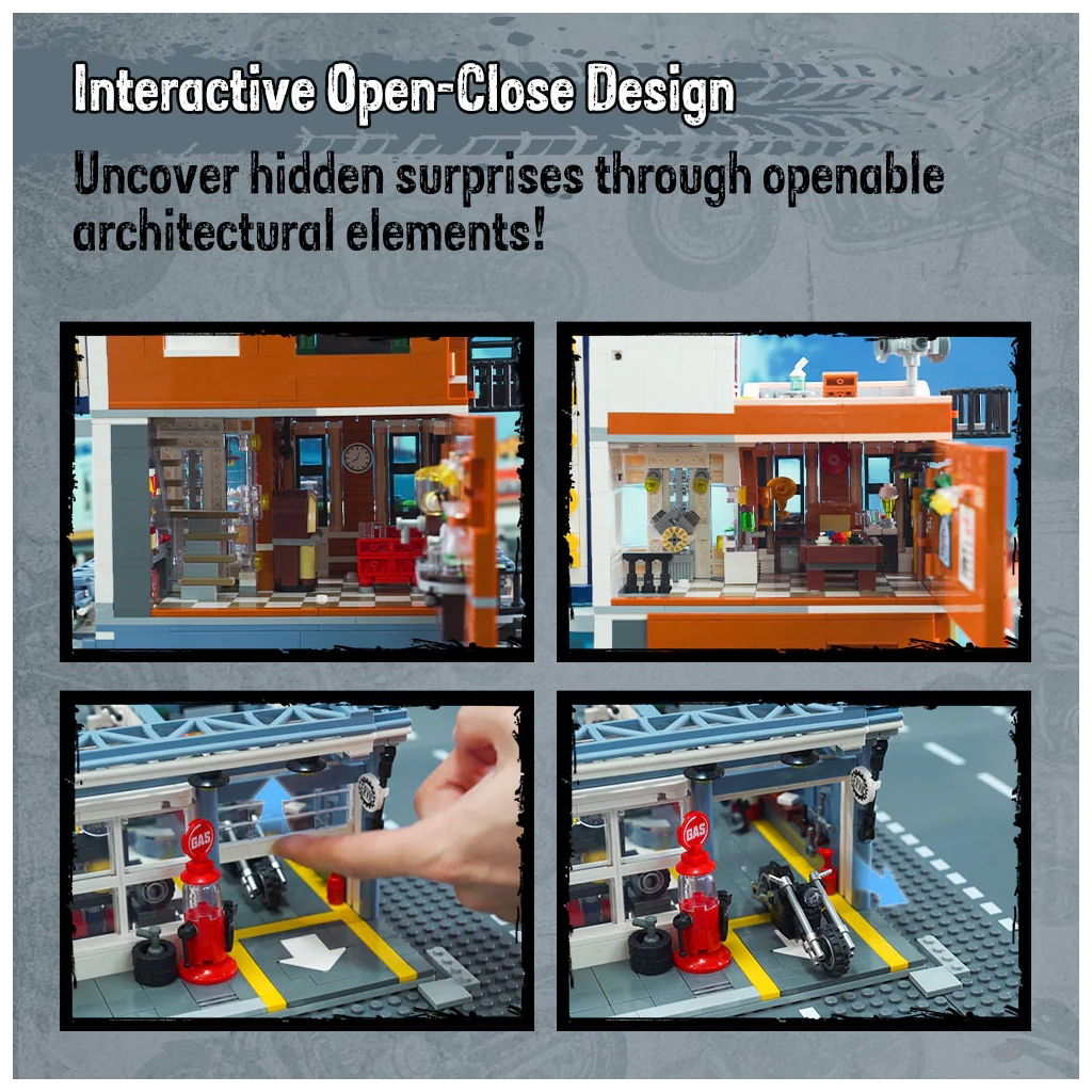 Конструктор Pantasy Original Моторесторан (85024) - фото 6 Конструктор Pantasy Original Моторесторан (85024) - фото 6