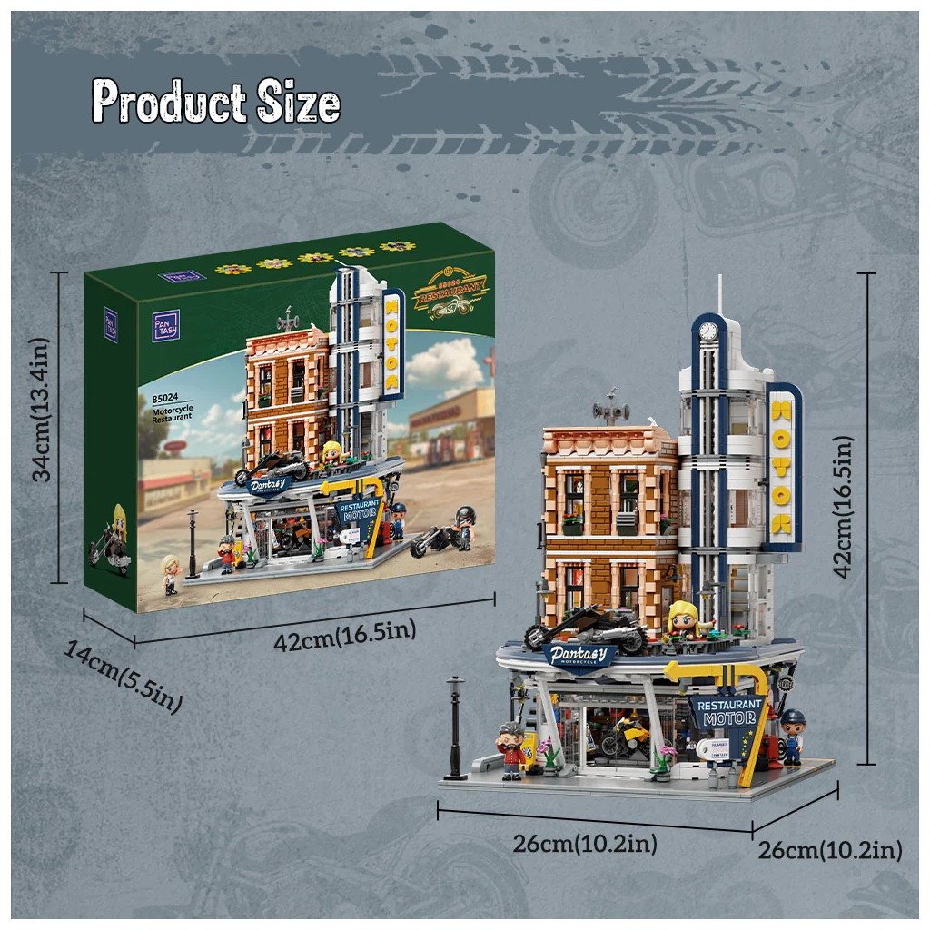 Конструктор Pantasy Original Моторесторан (85024) - фото 8 Конструктор Pantasy Original Моторесторан (85024) - фото 8