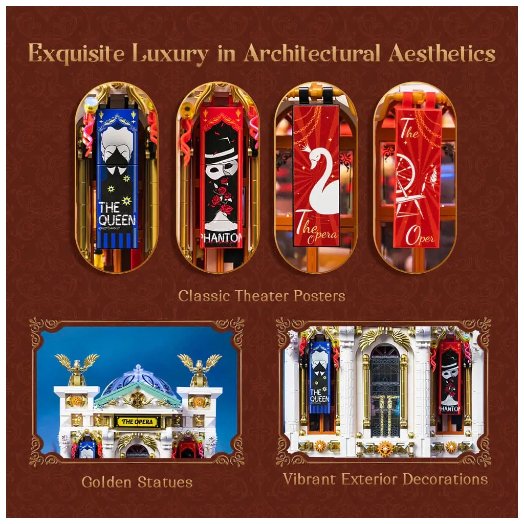 Конструктор Pantasy Original Опера (85019) - фото 3 Конструктор Pantasy Original Опера (85019) - фото 3