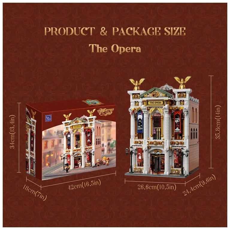 Конструктор Pantasy Original Опера (85019) - фото 8