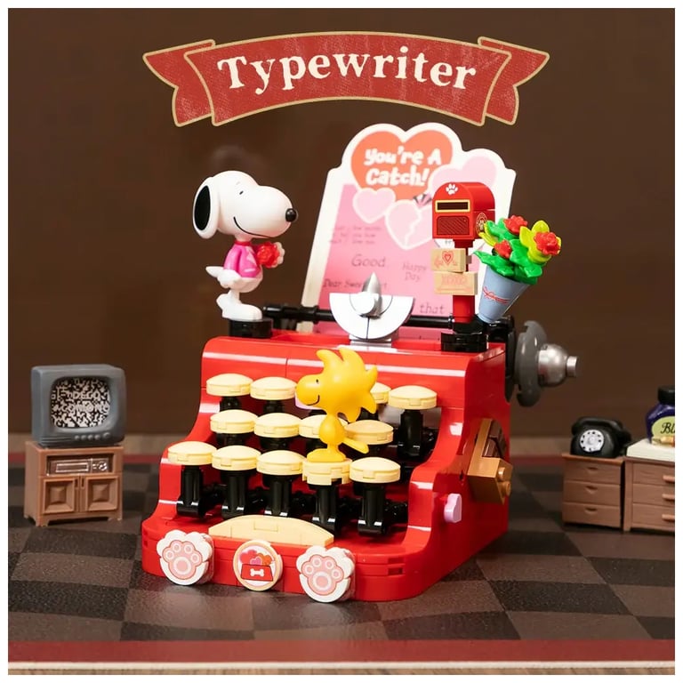 Конструктор Pantasy Snoopy Друкарська машинка (86913) - фото 2