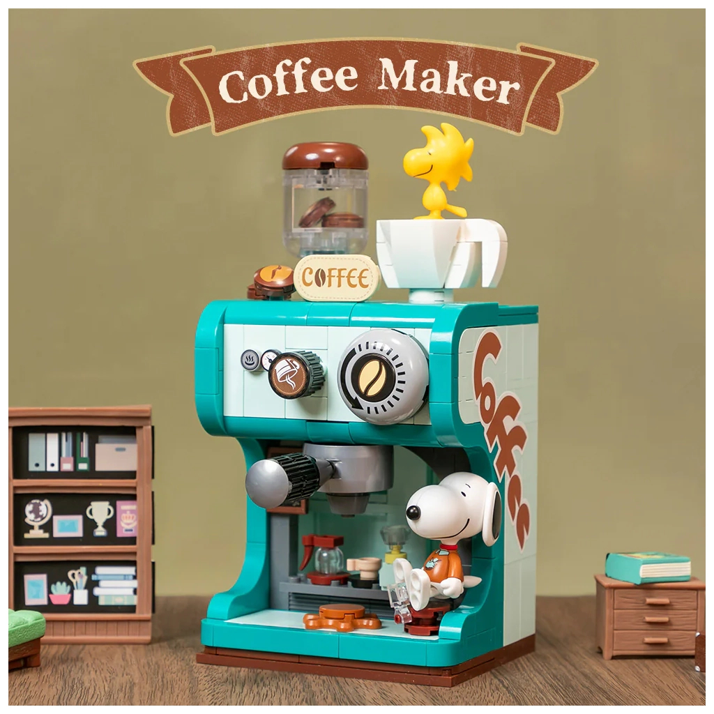 Конструктор Pantasy Snoopy Кавоварка (86914) - фото 2 Конструктор Pantasy Snoopy Кавоварка (86914) - фото 2