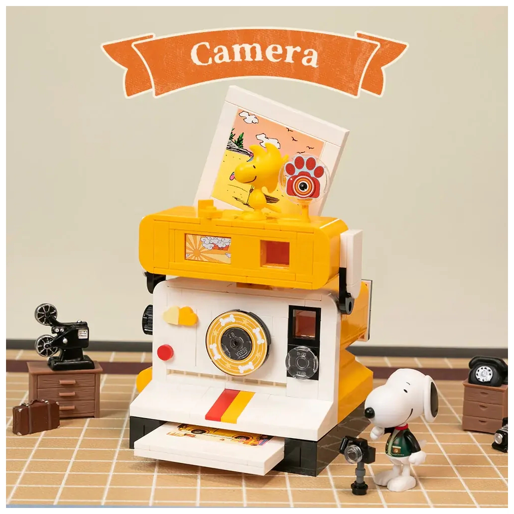 Конструктор Pantasy Snoopy Камера (86915) - фото 2 Конструктор Pantasy Snoopy Камера (86915) - фото 2