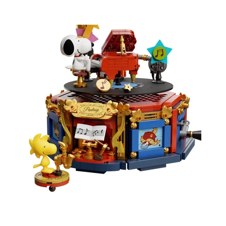 Конструктор Pantasy Snoopy Фонограф (86911) - фото 3