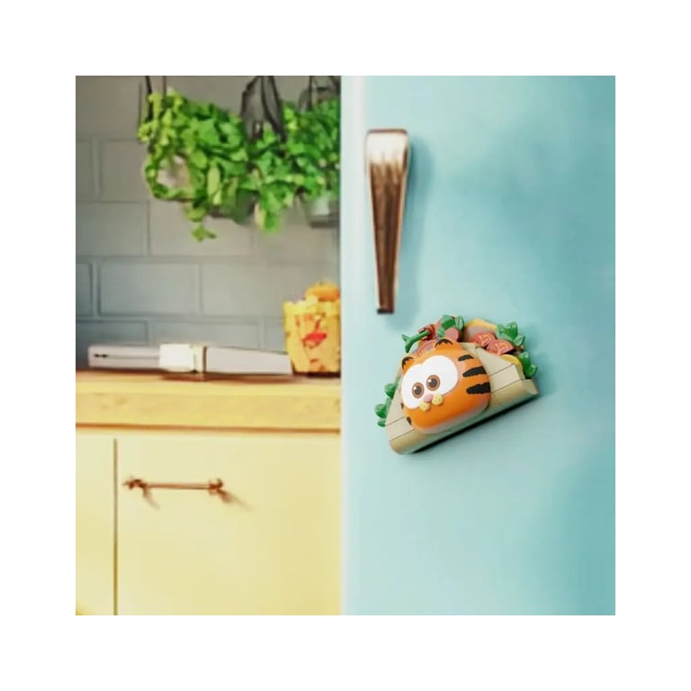 Конструктор Pantasy Garfield Магніт на холодильник Тако (86819) - фото 3