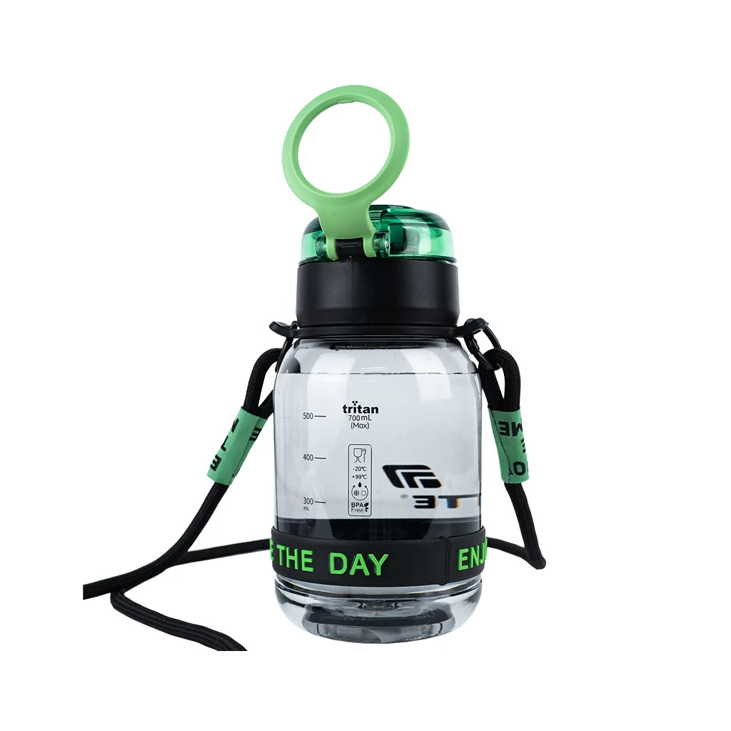 Поїльник-непроливайка Kite 700 мл, чорно-зелена (K25-1218-2) - фото 2 Поїльник-непроливайка Kite 700 мл, чорно-зелена (K25-1218-2) - фото 2