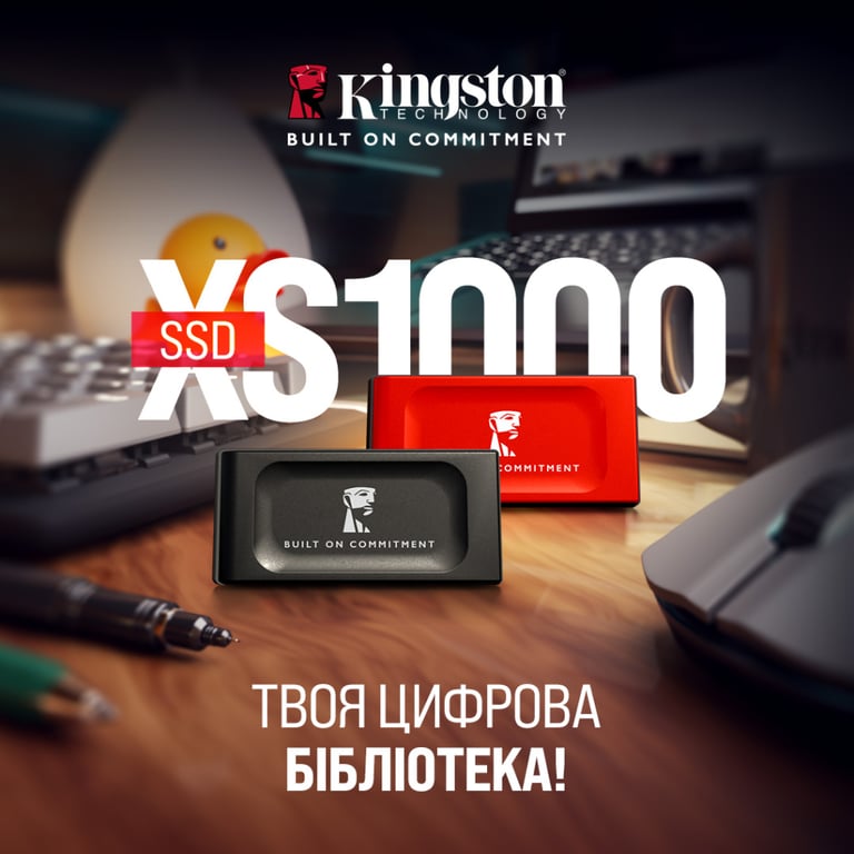 Накопичувач SSD USB Type-C 2TB XS1000 Kingston (SXS1000R/2000GA) - фото 5