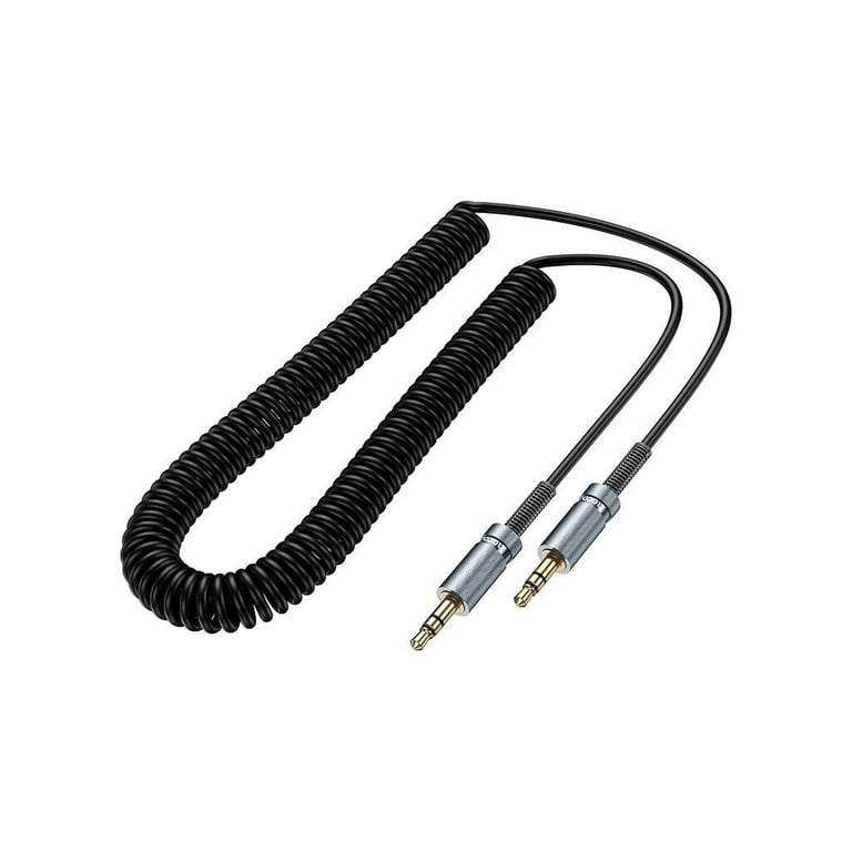 Кабель мультимедійний 3.5mm M to 3.5mm M 3.0m Black HOCO (6942007631235) - фото 1