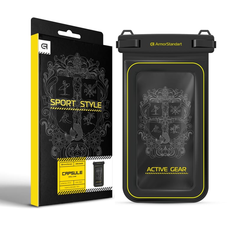 Чохол до мобільного телефона Armorstandart Waterproof Capsule Shell Black (ARM84419) - фото 2