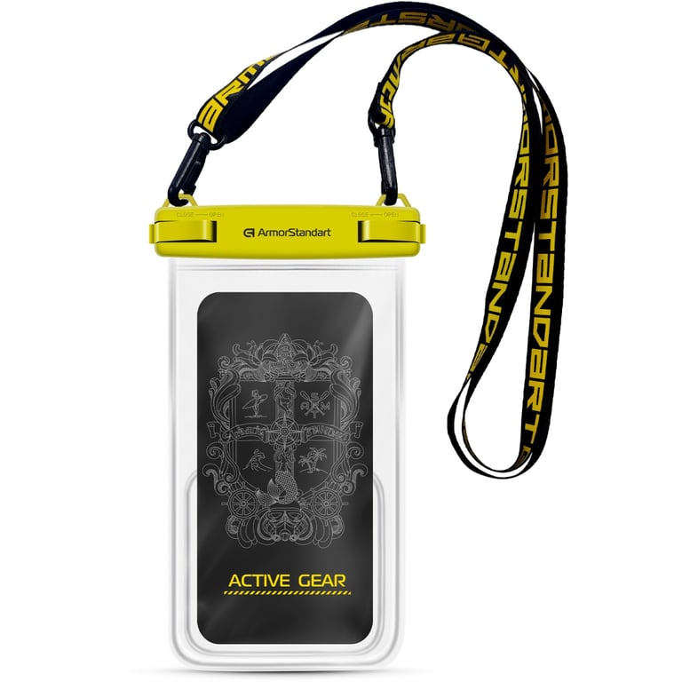 Чохол до мобільного телефона Armorstandart Waterproof Сapsule Double Pockets Yellow (ARM84416) - фото 1
