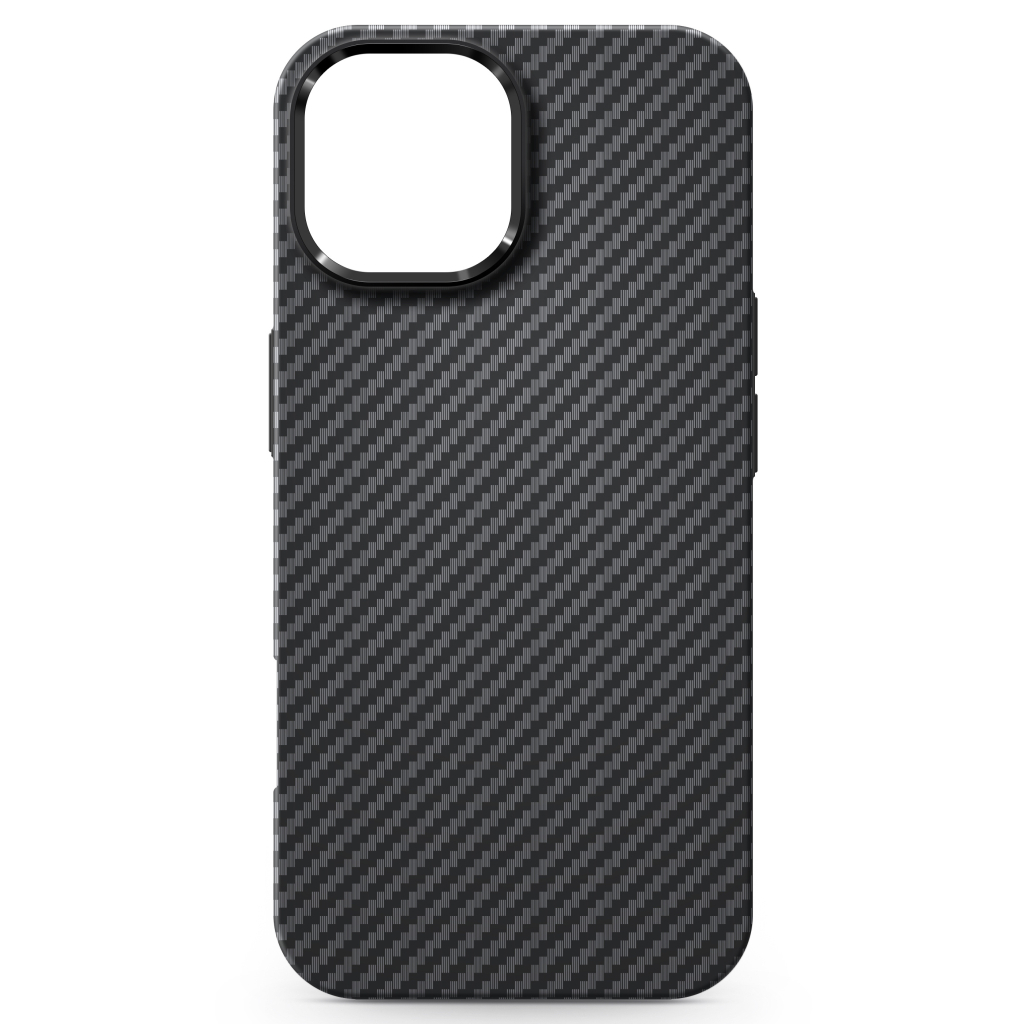 Чохол до мобільного телефона Armorstandart LikeCarbon2 MagCase для Apple iPhone 15 Black (ARM83807) - фото 1