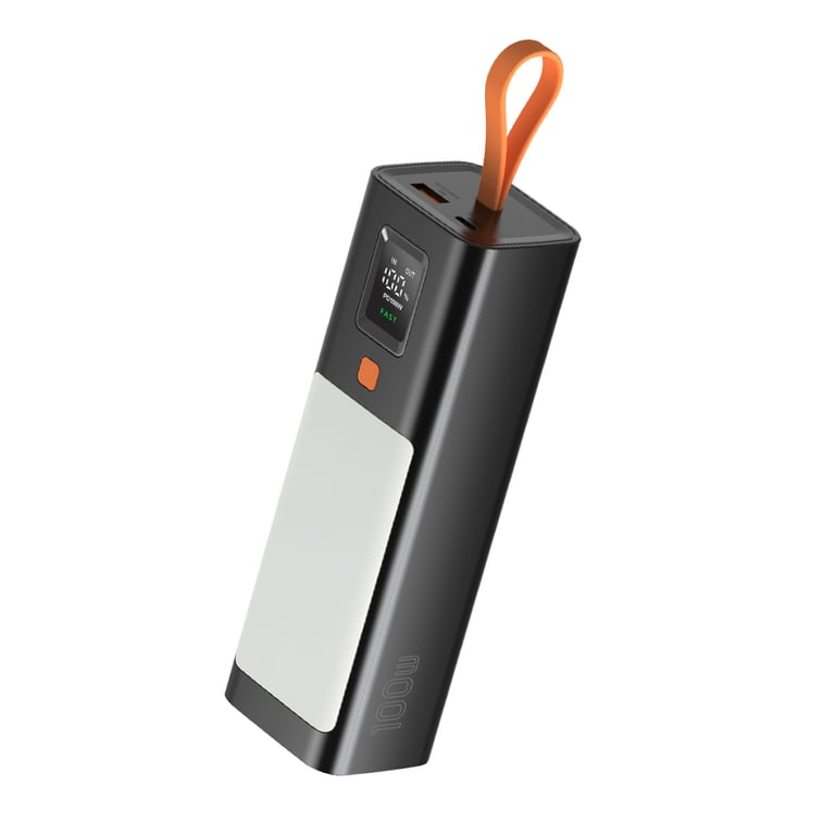 Батарея універсальна Sigma X-power SI20A9QLX 20000mAh, PD/100W, LED, flashlight, cable 100w, black (4827798877814) - фото 6