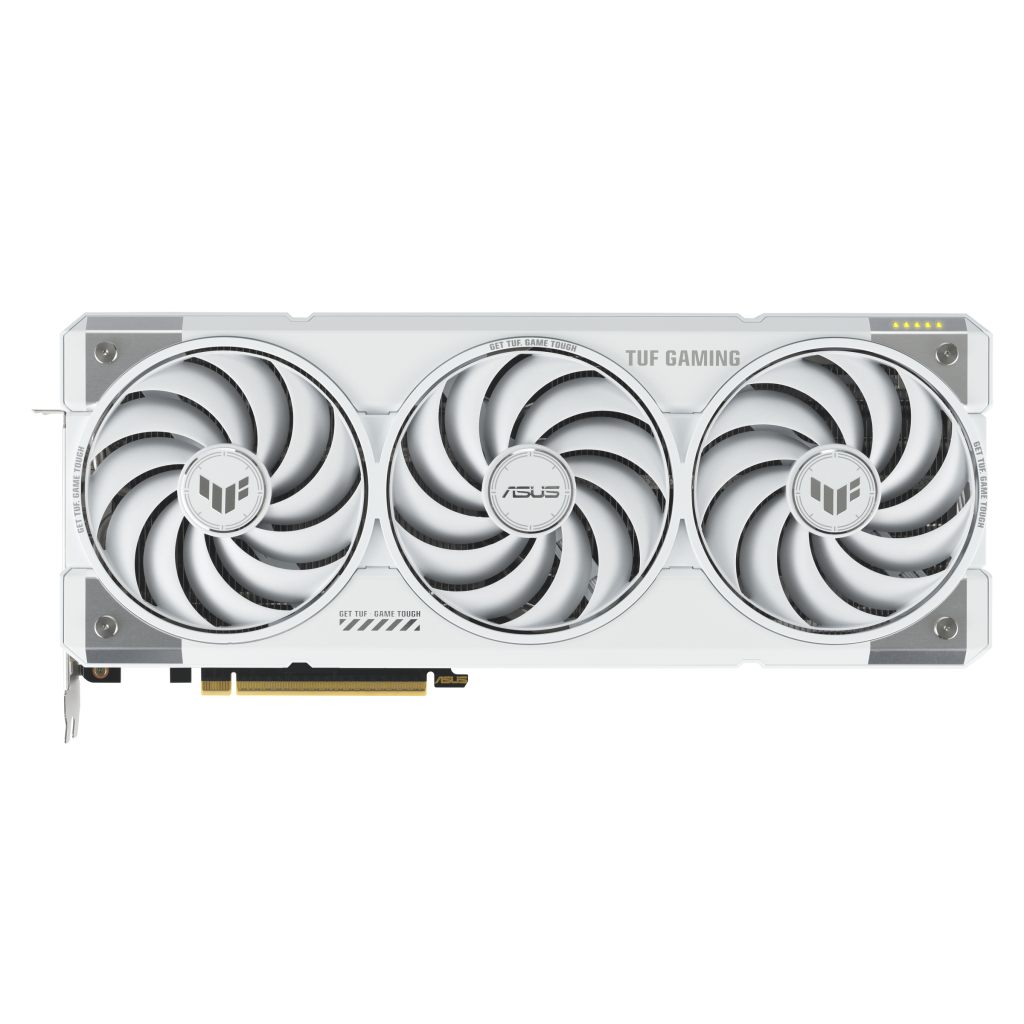 Відеокарта ASUS GeForce RTX5070 Ti 16GB TUF OC WHITE GAMING (TUF-RTX5070TI-O16G-WHITE-GAMING) Відеокарта ASUS GeForce RTX5070 Ti 16GB TUF OC WHITE GAMING (TUF-RTX5070TI-O16G-WHITE-GAMING)