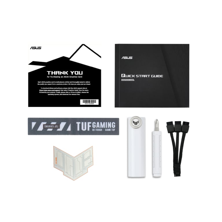Відеокарта ASUS GeForce RTX5070 Ti 16GB TUF OC WHITE GAMING (TUF-RTX5070TI-O16G-WHITE-GAMING) - фото 12