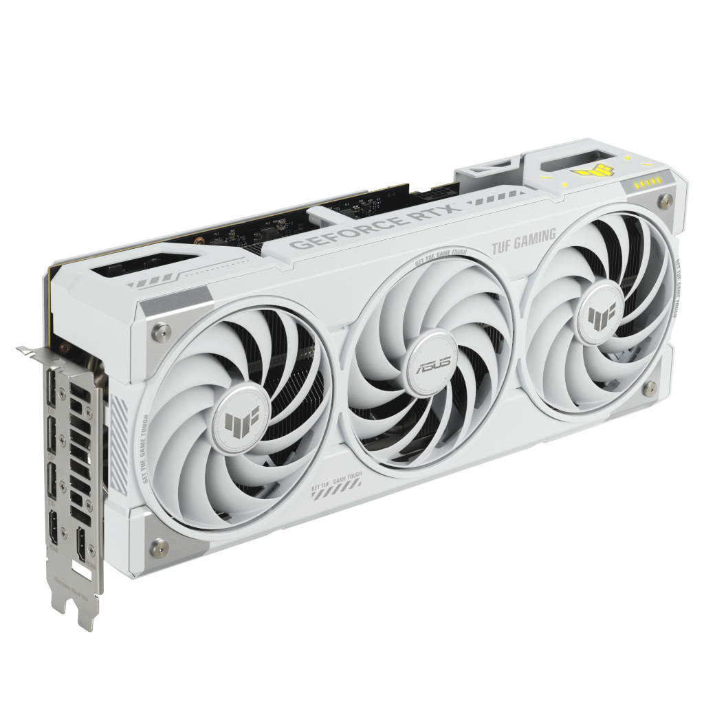 Відеокарта ASUS GeForce RTX5070 Ti 16GB TUF OC WHITE GAMING (TUF-RTX5070TI-O16G-WHITE-GAMING) - фото 3 Відеокарта ASUS GeForce RTX5070 Ti 16GB TUF OC WHITE GAMING (TUF-RTX5070TI-O16G-WHITE-GAMING) - фото 3