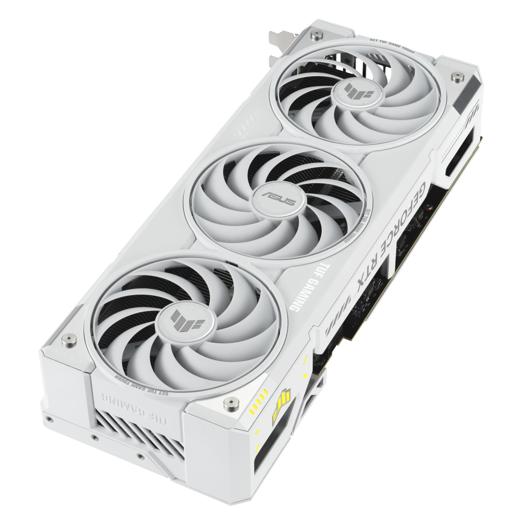 Відеокарта ASUS GeForce RTX5070 Ti 16GB TUF OC WHITE GAMING (TUF-RTX5070TI-O16G-WHITE-GAMING) - фото 8 Відеокарта ASUS GeForce RTX5070 Ti 16GB TUF OC WHITE GAMING (TUF-RTX5070TI-O16G-WHITE-GAMING) - фото 8
