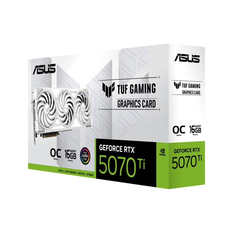 Відеокарта ASUS GeForce RTX5070 Ti 16GB TUF OC WHITE GAMING (TUF-RTX5070TI-O16G-WHITE-GAMING) - фото 10