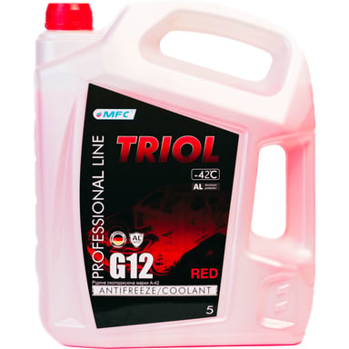 Антифриз МФК TRIOL Professional Red G12 (-42С) 5кг - фото 1