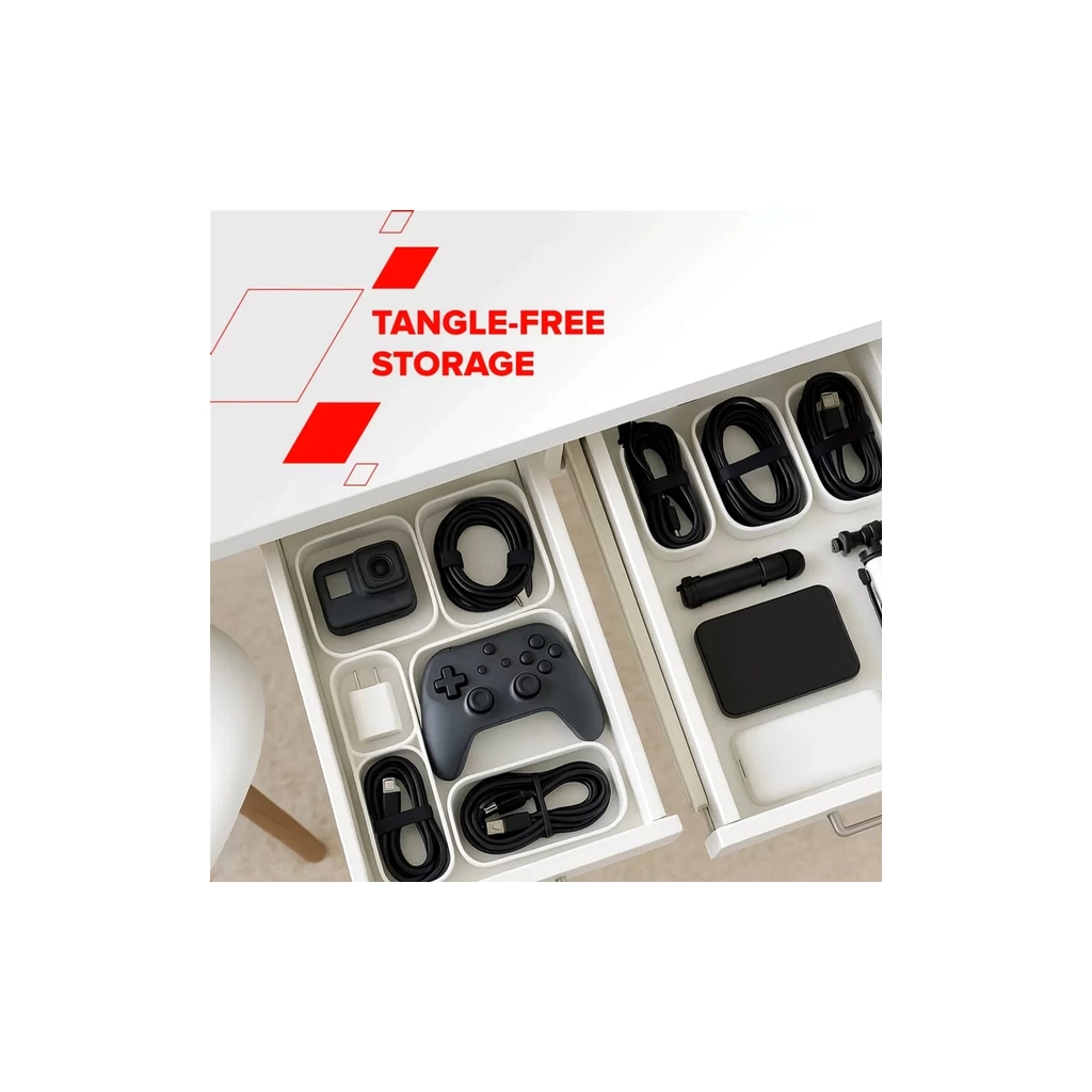 Дата кабель USB-C to USB-C 1.0m OnWire 60CL C-C 60W COLOR Braided 1m Black Canyon (CND-CCAP60AB10B) - фото 7 Дата кабель USB-C to USB-C 1.0m OnWire 60CL C-C 60W COLOR Braided 1m Black Canyon (CND-CCAP60AB10B) - фото 7