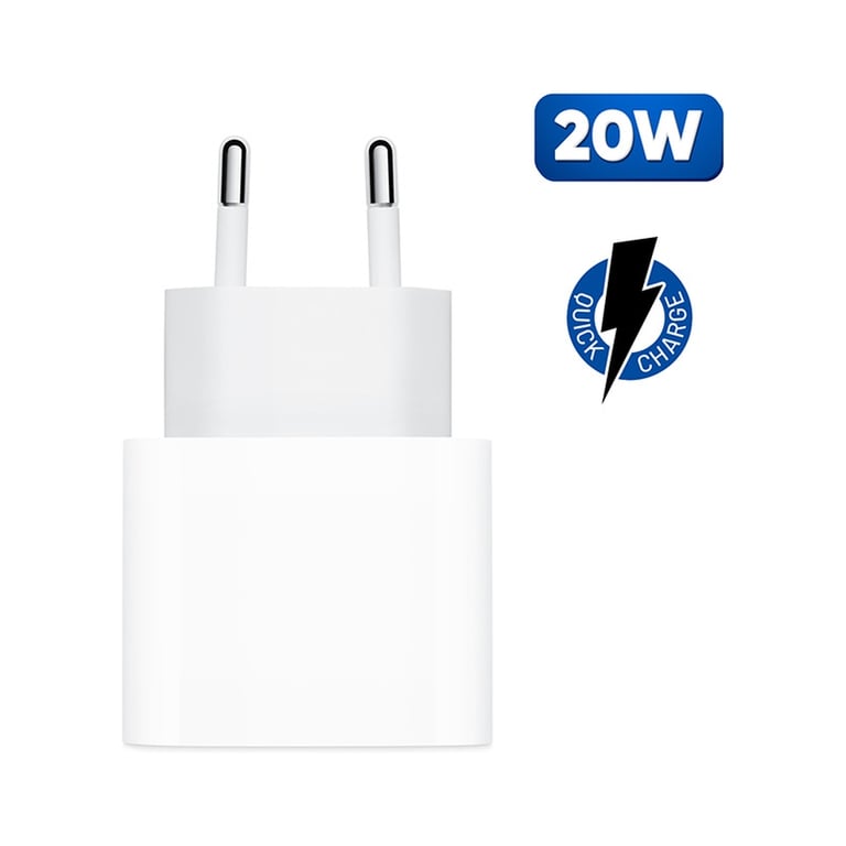 Зарядний пристрій Armorstandart AMHJ83 20W USB-C White + cable USB-C to Lightning (ARM77724) - фото 2