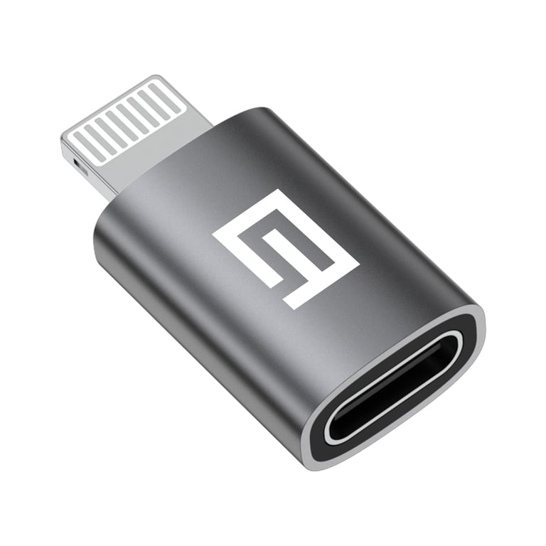 Перехідник OTG USB-C F to Lightning Black Armorstandart (ARM79618) - фото 1