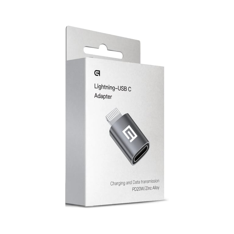 Перехідник OTG USB-C F to Lightning Black Armorstandart (ARM79618) - фото 2