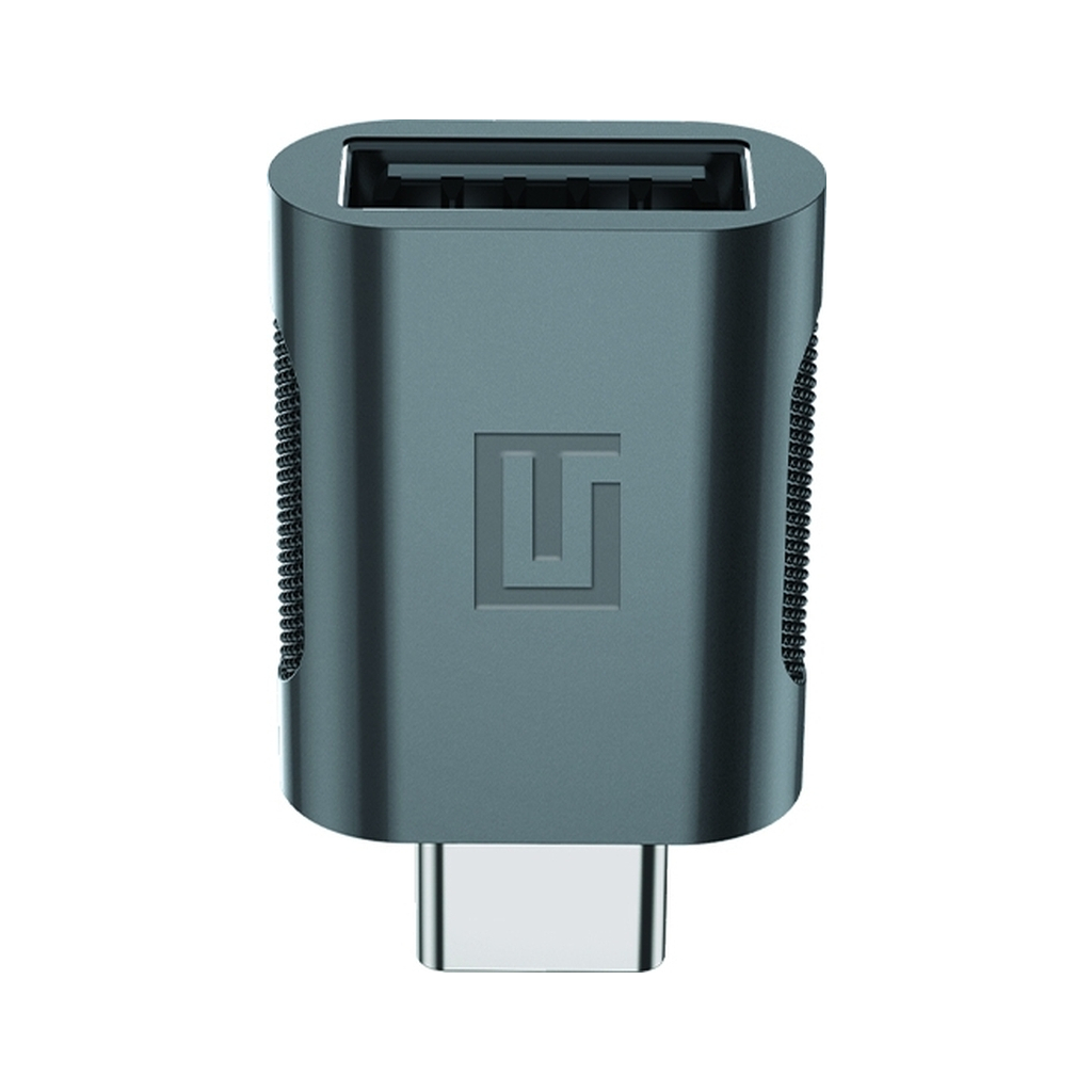 Перехідник OTG USB 2.0 AF to USB-C Space Grey Armorstandart (ARM69356) Перехідник OTG USB 2.0 AF to USB-C Space Grey Armorstandart (ARM69356)
