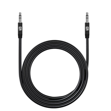 Кабель мультимедійний 3.5mm M to 3.5mm M 1.0m Black Armorstandart (ARM76890)