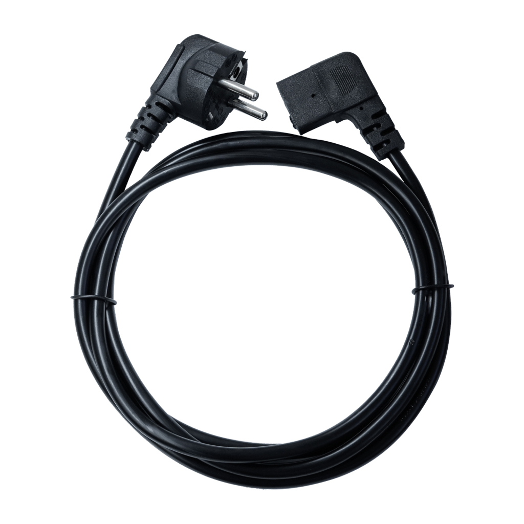 Кабель живлення C13 1.8m 90° corner black Armorstandart (ARM73124) - фото 2 Кабель живлення C13 1.8m 90° corner black Armorstandart (ARM73124) - фото 2