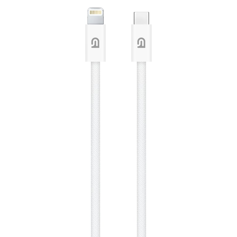 Дата кабель USB-C to Lightning 1.0m White Armorstandart (ARM72697) - фото 1