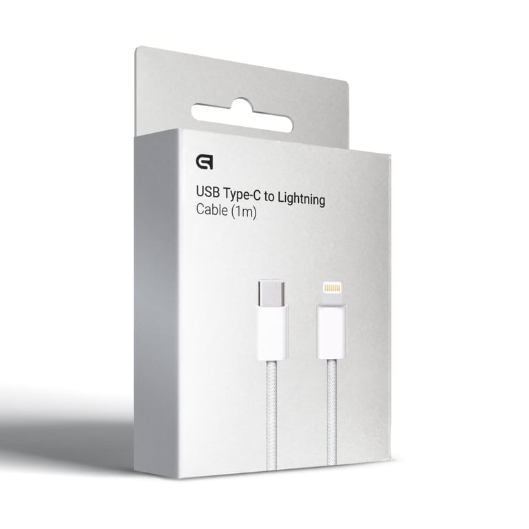 Дата кабель USB-C to Lightning 1.0m White Armorstandart (ARM72697) - фото 4
